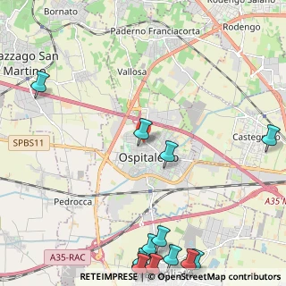 Mappa Via Pergolina, 25035 Ospitaletto BS, Italia (3.39308)