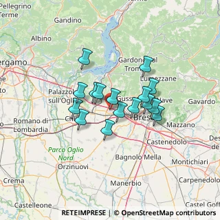 Mappa Via Pergolina, 25035 Ospitaletto BS, Italia (9.825)