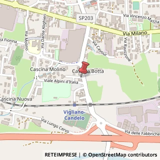 Mappa Via Guglielmo Marconi, 12, 13856 Vigliano Biellese, Biella (Piemonte)