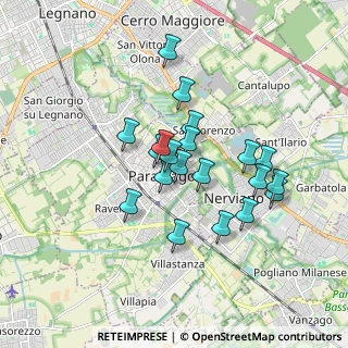 Mappa Via Giovanni Spagliardi, 20015 Parabiago MI, Italia (1.4165)
