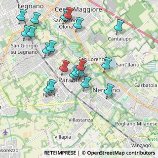 Mappa Via Giovanni Spagliardi, 20015 Parabiago MI, Italia (2.051)