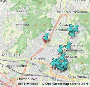 Mappa Via Vender Don Giacomo, 25127 Brescia BS, Italia (2.22429)