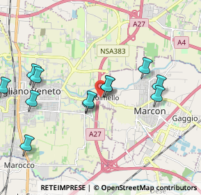 Mappa SP 75, 31021 Mogliano Veneto TV, Italia (1.97333)