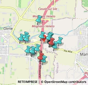 Mappa SP 75, 31021 Mogliano Veneto TV, Italia (0.589)