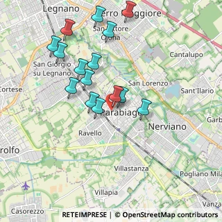 Mappa Via Santi Gervasio e Protasio, 20015 Parabiago MI, Italia (1.856)