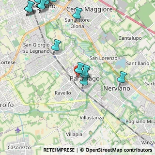Mappa Via Santi Gervasio e Protasio, 20015 Parabiago MI, Italia (3.2385)