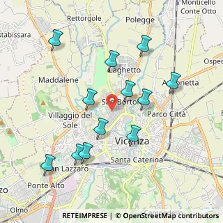 Mappa Via Niccolò Tommaseo, 36100 Vicenza VI, Italia (1.95)