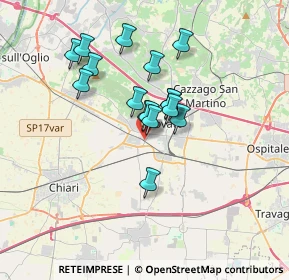 Mappa Via Pordoi, 25038 Rovato BS, Italia (2.705)