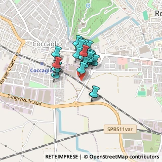 Mappa Via Pordoi, 25038 Rovato BS, Italia (0.27778)
