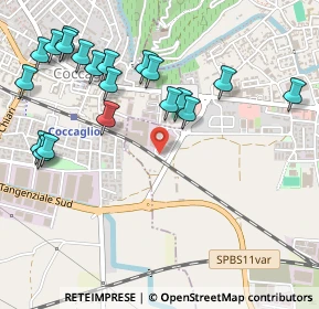 Mappa Via Pordoi, 25038 Rovato BS, Italia (0.5965)