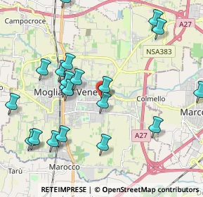 Mappa Via Casoni, 31021 Mogliano Veneto TV, Italia (2.293)