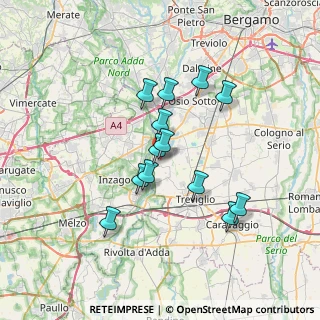 Mappa Via Giovanni Pascoli, 24045 Fara Gera d'Adda BG, Italia (5.82769)