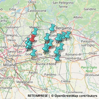 Mappa Via Giovanni Pascoli, 24045 Fara Gera d'Adda BG, Italia (9.7505)
