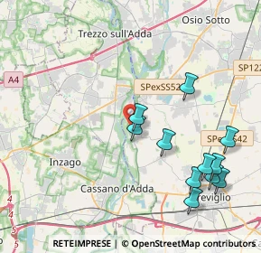 Mappa Via Don Lorenzo Milani, 24045 Fara Gera d'Adda BG, Italia (4.40727)
