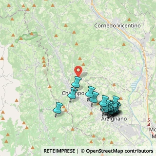 Mappa Piazza Guglielmo Marconi, 36070 Nogarole Vicentino VI, Italia (4.7895)