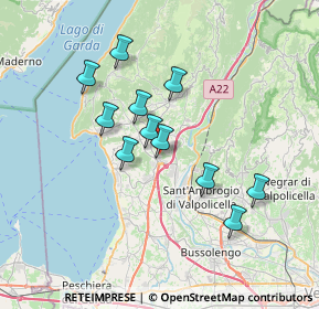 Mappa Via Broiare, 37010 Affi VR, Italia (6.05091)