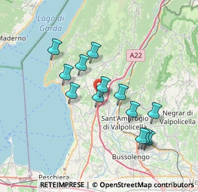 Mappa Via Broiare, 37010 Affi VR, Italia (6.39462)