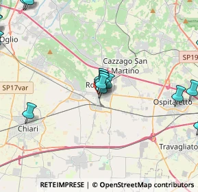 Mappa Via Scaroni, 25038 Rovato BS, Italia (5.9795)