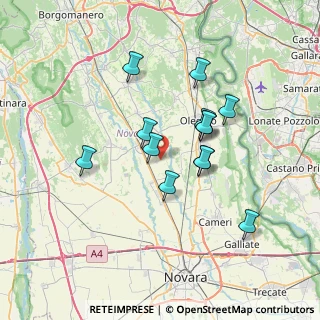 Mappa Via Cascinini, 28015 Momo NO, Italia (5.96846)