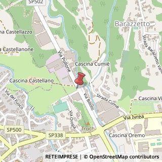 Mappa Via Pollone, 9, 13900 Biella, Biella (Piemonte)