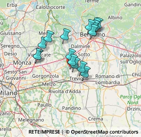 Mappa Via Aldo Moro, 24045 Fara Gera D'Adda BG, Italia (11.69267)