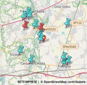 Mappa Via Aldo Moro, 24045 Fara Gera D'Adda BG, Italia (4.02429)