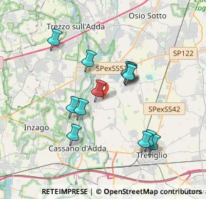 Mappa Via Aldo Moro, 24045 Fara Gera D'Adda BG, Italia (3.21077)
