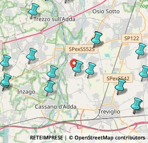 Mappa Via Aldo Moro, 24045 Fara Gera D'Adda BG, Italia (5.6015)