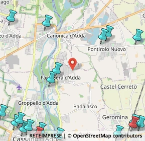 Mappa Via Aldo Moro, 24045 Fara Gera D'Adda BG, Italia (3.738)