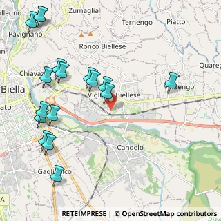 Mappa Via Europa, 13856 Vigliano Biellese BI, Italia (2.58176)