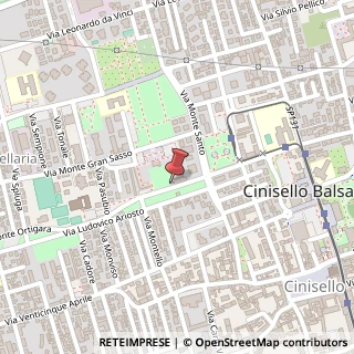 Mappa Via Monte Ortigara, 22H, 20092 Cinisello Balsamo, Milano (Lombardia)