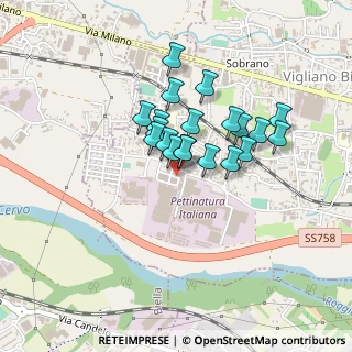 Mappa Via Quintino Sella, 13856 Vigliano Biellese BI, Italia (0.3135)