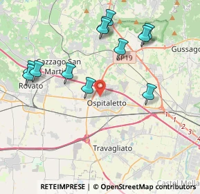 Mappa Via G. Leopardi, 25035 Ospitaletto BS, Italia (4.32)
