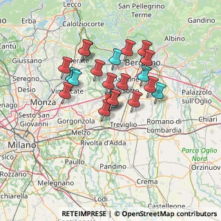 Mappa Via Leopardi, 24045 Fara Gera d'Adda BG, Italia (11.4065)