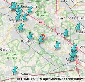 Mappa Via Luigi Cadorna, 20014 Nerviano MI, Italia (5.48222)
