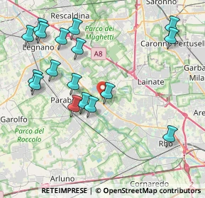Mappa Via Luigi Cadorna, 20014 Nerviano MI, Italia (4.52294)
