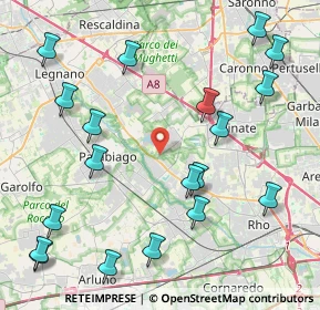 Mappa Via Luigi Cadorna, 20014 Nerviano MI, Italia (5.17579)