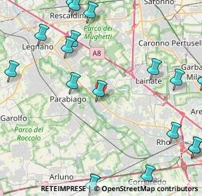 Mappa Via Luigi Cadorna, 20014 Nerviano MI, Italia (6.214)