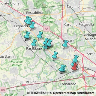 Mappa Via Luigi Cadorna, 20014 Nerviano MI, Italia (3.53833)