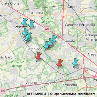 Mappa Via Luigi Cadorna, 20014 Nerviano MI, Italia (3.42091)