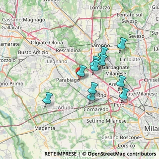 Mappa Via Luigi Cadorna, 20014 Nerviano MI, Italia (6.06545)