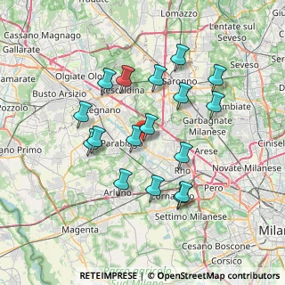 Mappa Via Luigi Cadorna, 20014 Nerviano MI, Italia (6.78941)