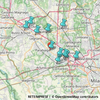 Mappa Via Luigi Cadorna, 20014 Nerviano MI, Italia (6.66455)