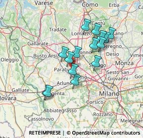 Mappa Via Luigi Cadorna, 20014 Nerviano MI, Italia (11.83533)
