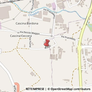 Mappa Via Fiume,  7, 13852 Cerreto Castello, Biella (Piemonte)