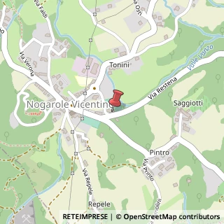 Mappa Via dello Sport, 29, 36070 Nogarole Vicentino, Vicenza (Veneto)