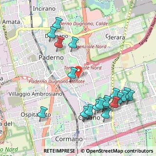 Mappa Via Enrico Fermi, 20037 Paderno Dugnano MI, Italia (1.191)