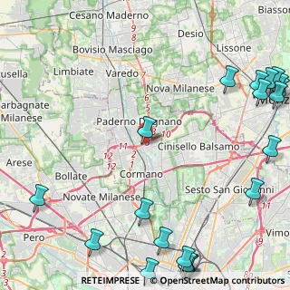 Mappa Via Enrico Fermi, 20037 Paderno Dugnano MI, Italia (7.069)