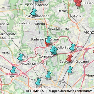 Mappa Via Enrico Fermi, 20037 Paderno Dugnano MI, Italia (6.458)