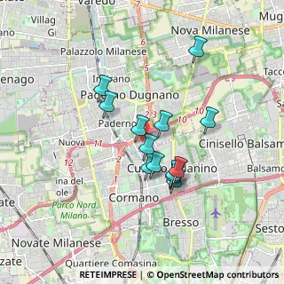 Mappa Via Enrico Fermi, 20037 Paderno Dugnano MI, Italia (1.39923)